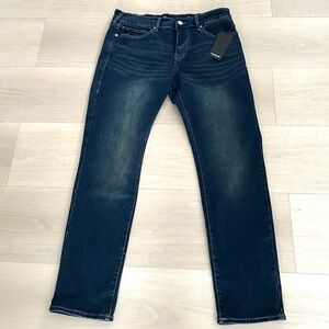 True Religion Geno Relaxed Slim Amber Medium Wash Jeans Men Size W34 L32 New